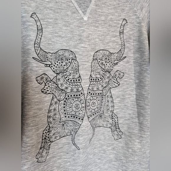 Freeze Lightweight Elephant Sweatshirt - Picture 2 of 4